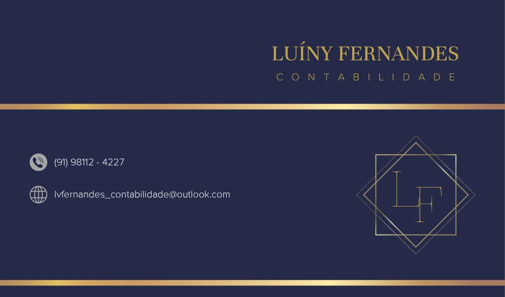 Cartão de Visita LF Contabilidade